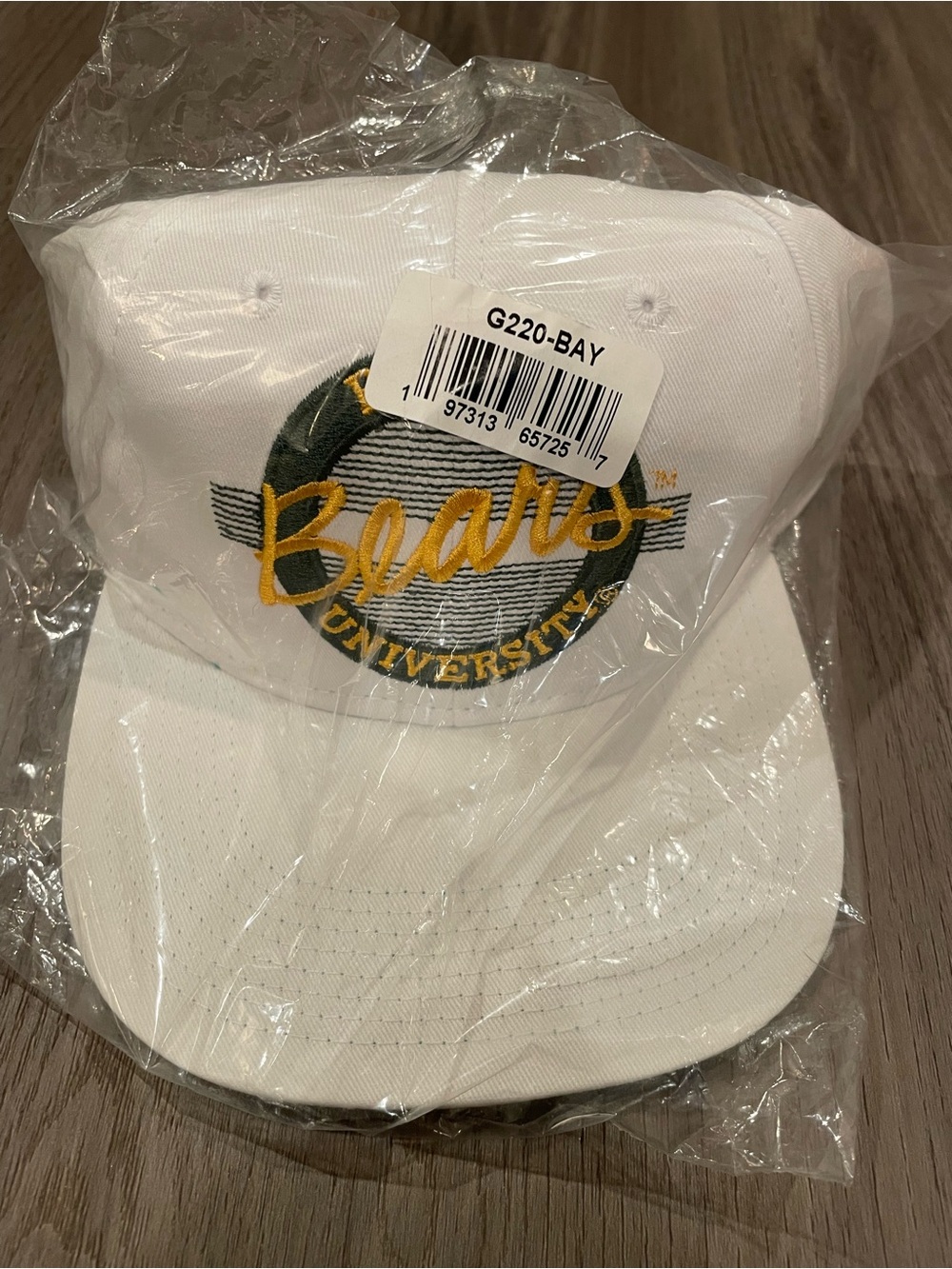 The Game Baylor University Bears Retro Circle Script SnapBack Hat Cap